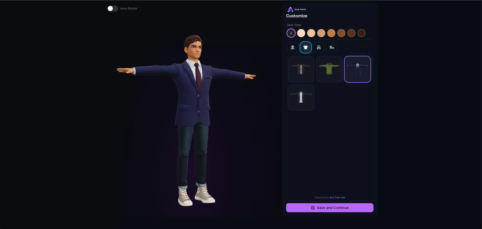Ava-Twin customizer preview 6