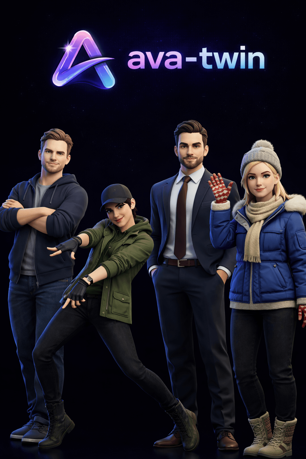 Stylized avatars preview