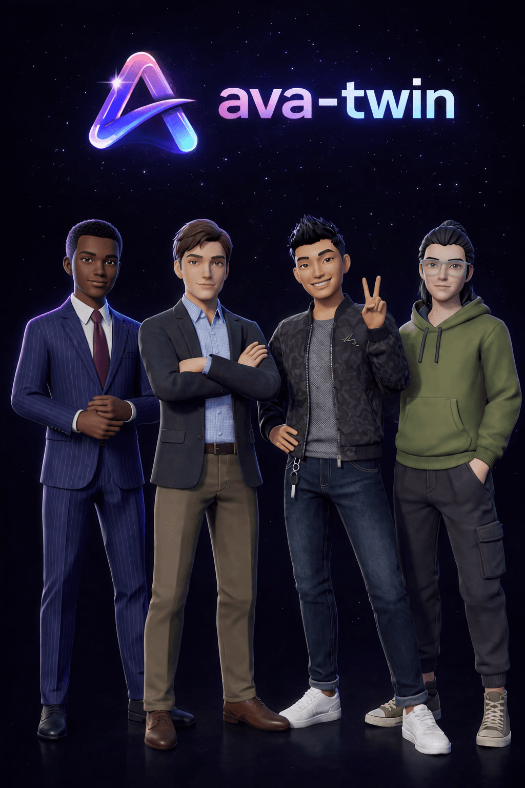 Stylized avatars preview